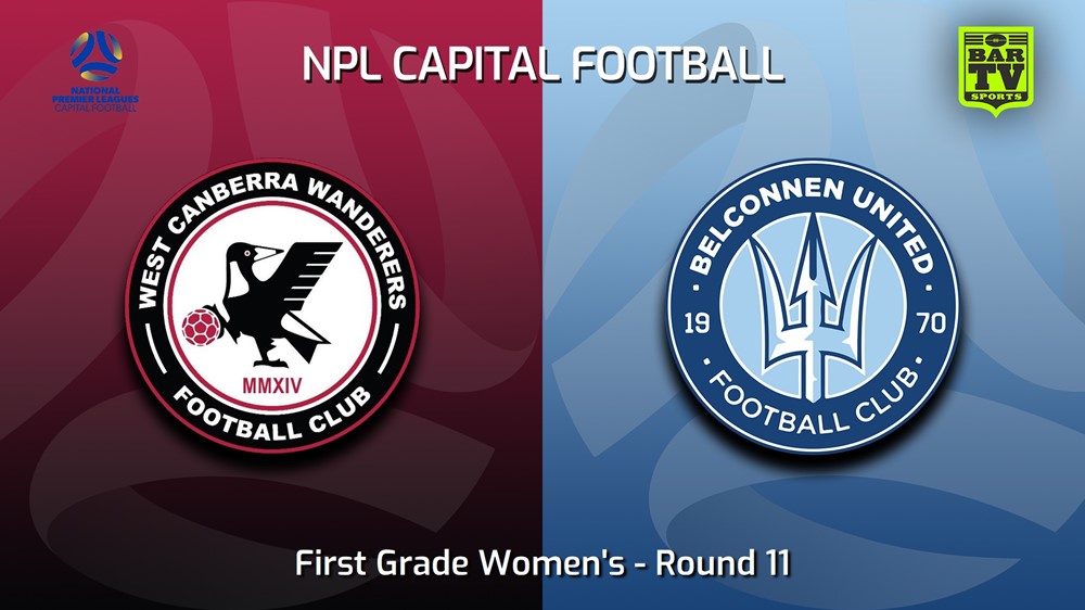 230618-Capital Womens Round 11 - West Canberra Wanderers FC (women) v Belconnen United (women) (1) Slate Image