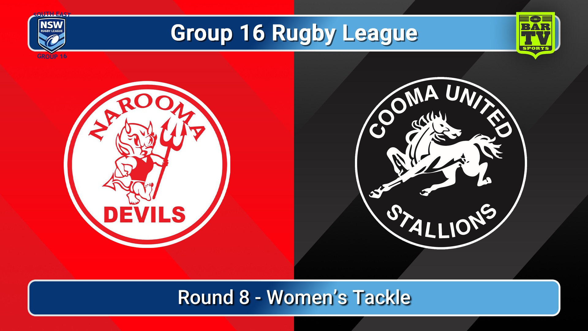 260621-video-Group 16 Rugby League  Round 8 - Women’s Tackle - Narooma Devils v Cooma Stallions Slate Image