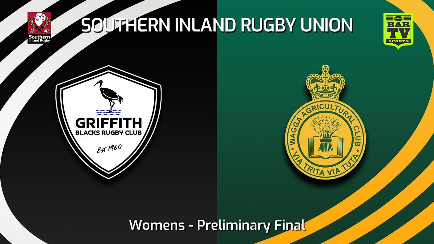230805-Southern Inland Rugby Union Preliminary Final - Womens - Griffith Blacks v Wagga Agricultural College Slate Image