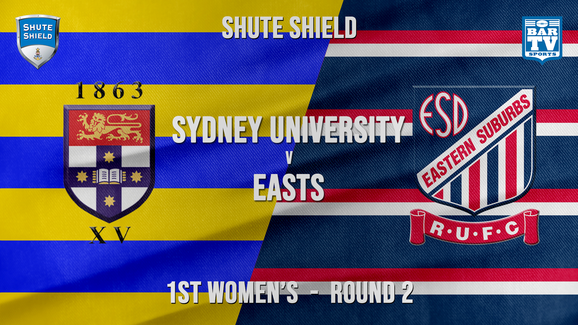 Women's 2nd Grade - Round 1- Sydney University v Eastern Suburbs Slate Image