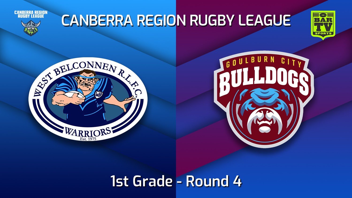 220430-Canberra Round 4 - 1st Grade - West Belconnen Warriors v Goulburn City Bulldogs Slate Image
