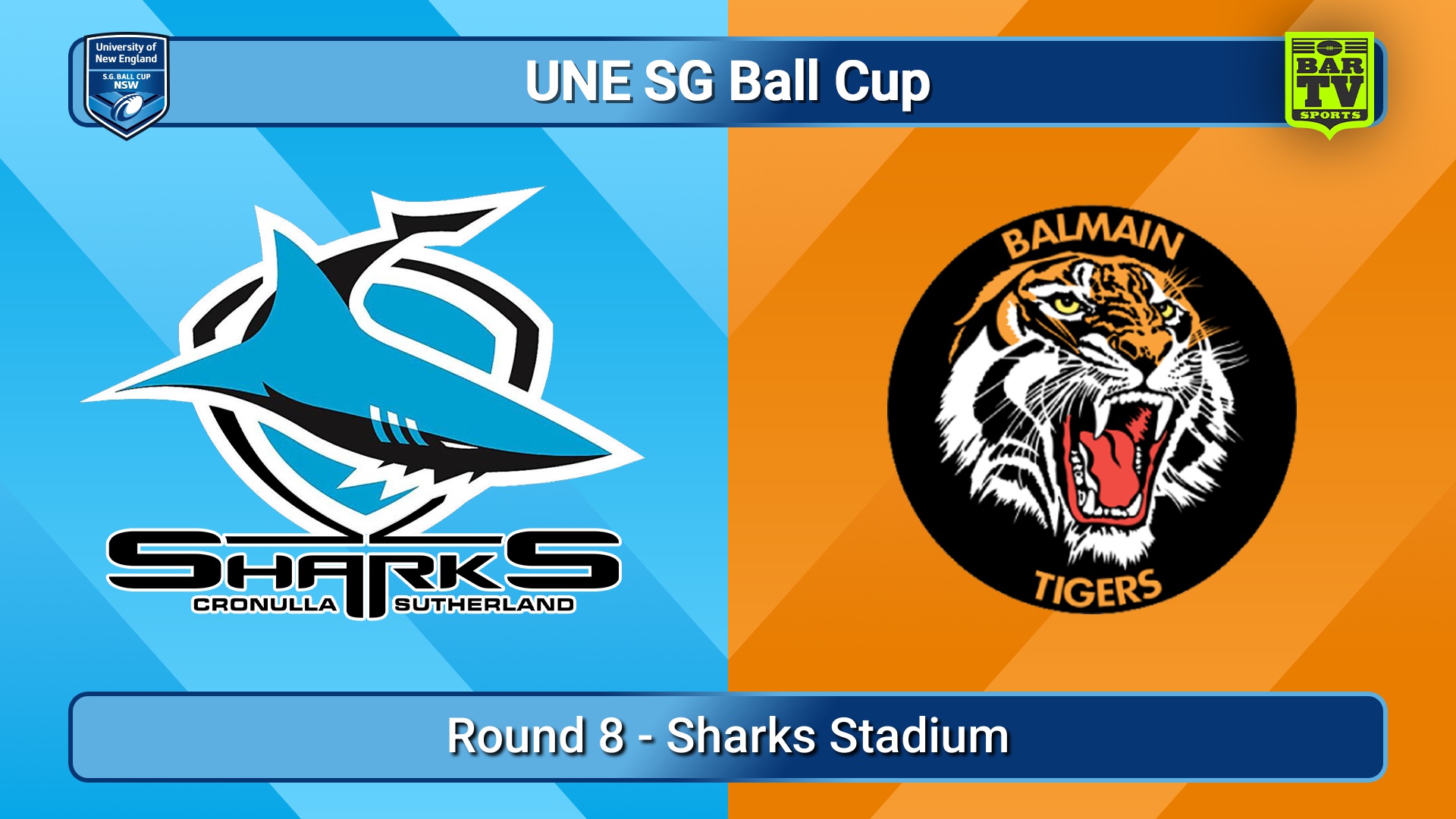 250330-video-UNE SG Ball Cup Round 8 - Cronulla-Sutherland Sharks v Balmain Tigers Slate Image