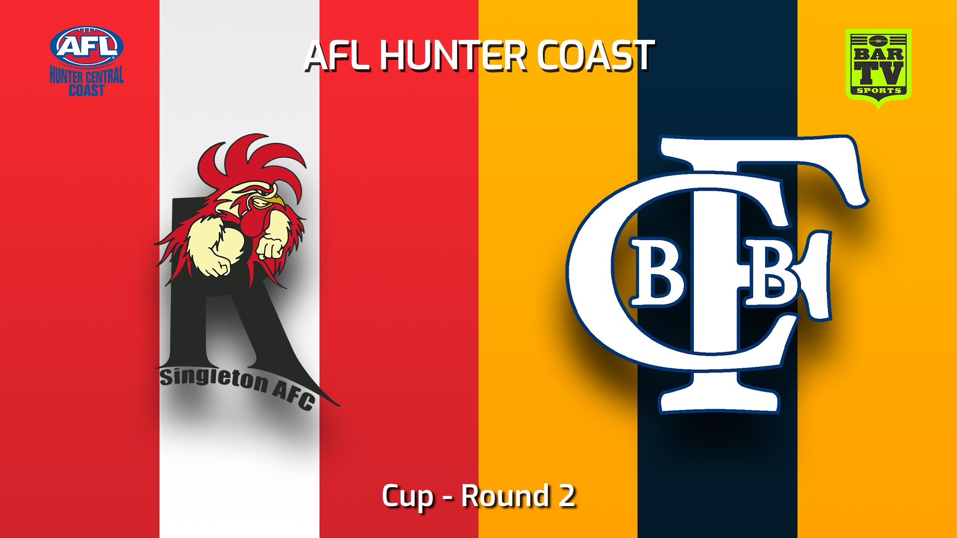 230506-AFL Hunter Central Coast Round 2 - Cup - Singleton Roosters v Bateau Bay Slate Image