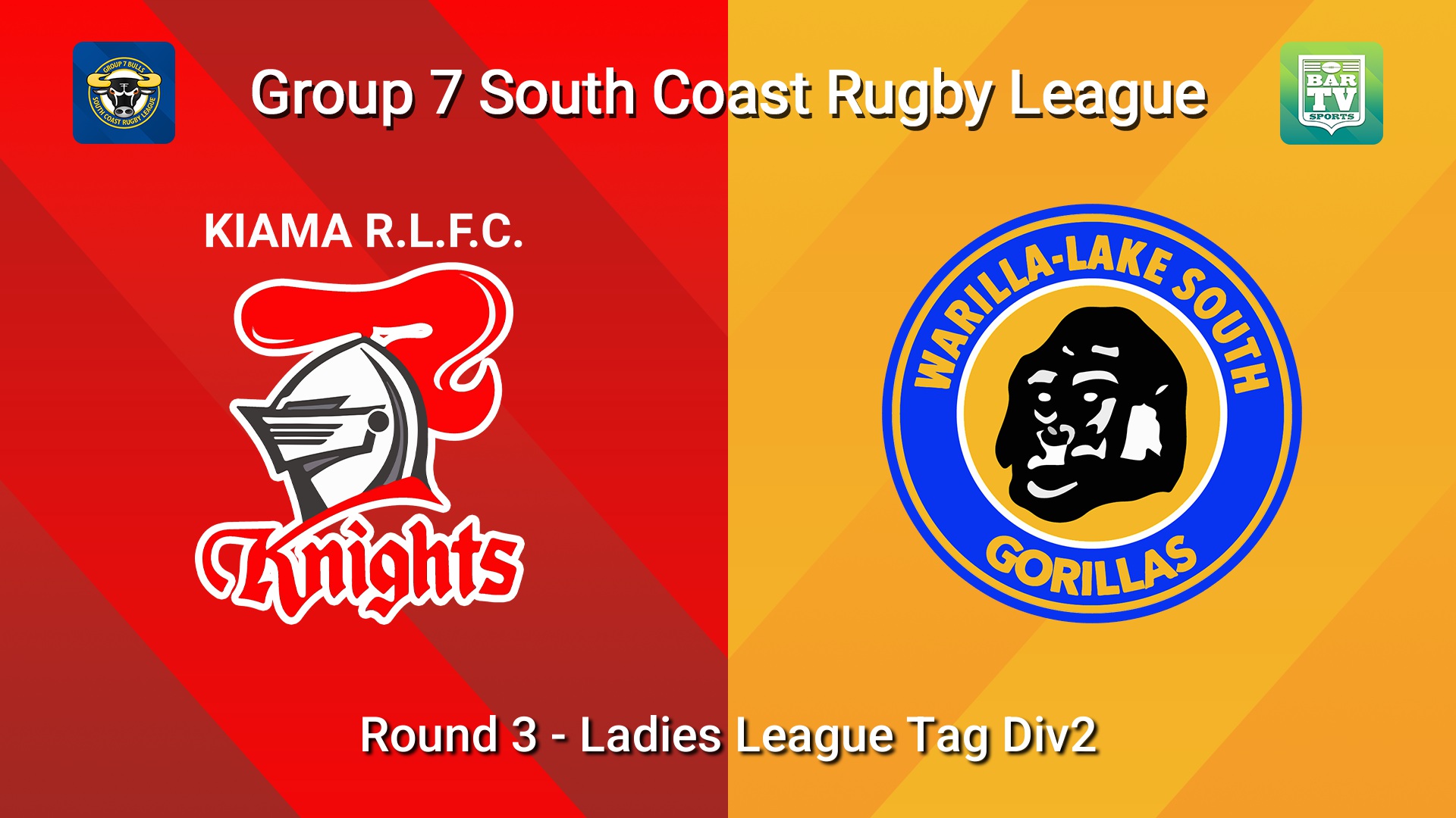 260503-video-South Coast Round 3 - Ladies League Tag Div2 - Kiama Knights v Warilla-Lake South Slate Image