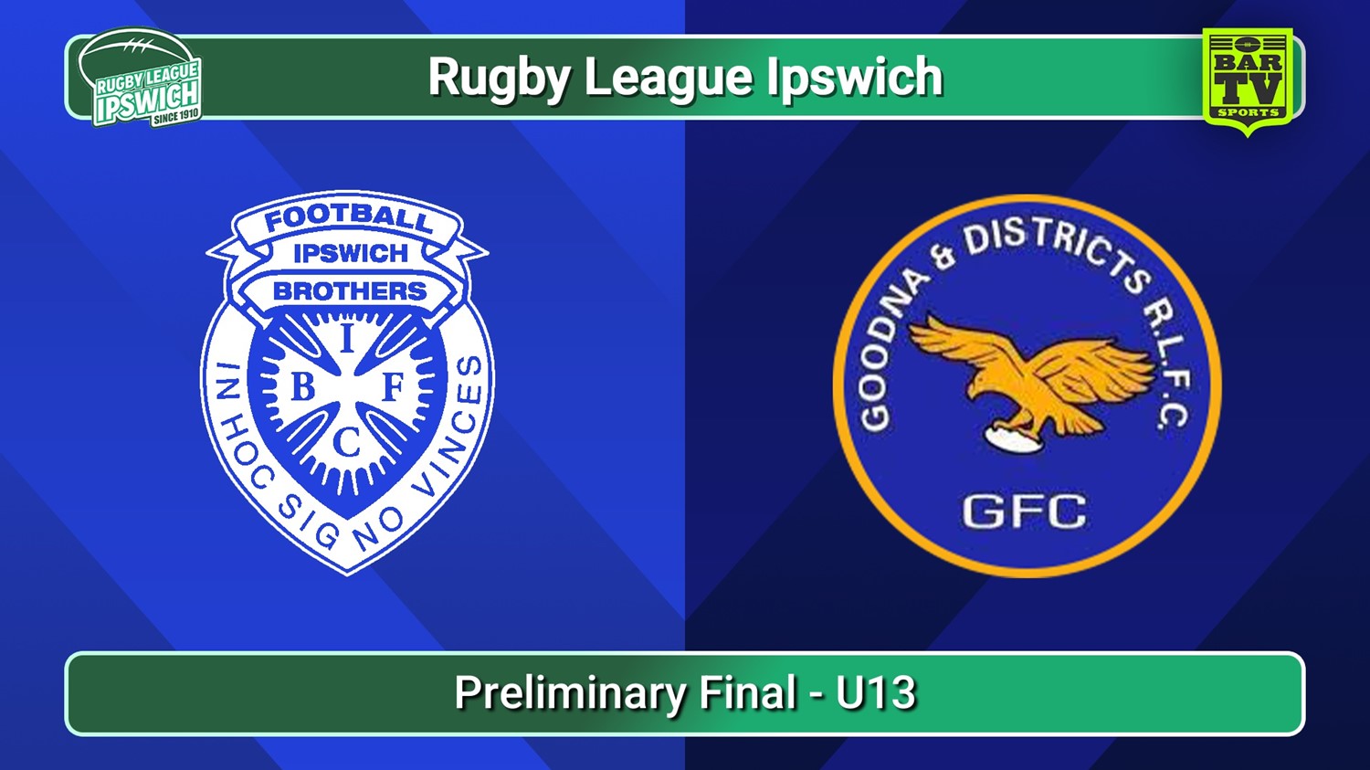 250905-video-Rugby League Ipswich Preliminary Final - U13 - Brothers Ipswich v Goodna Slate Image