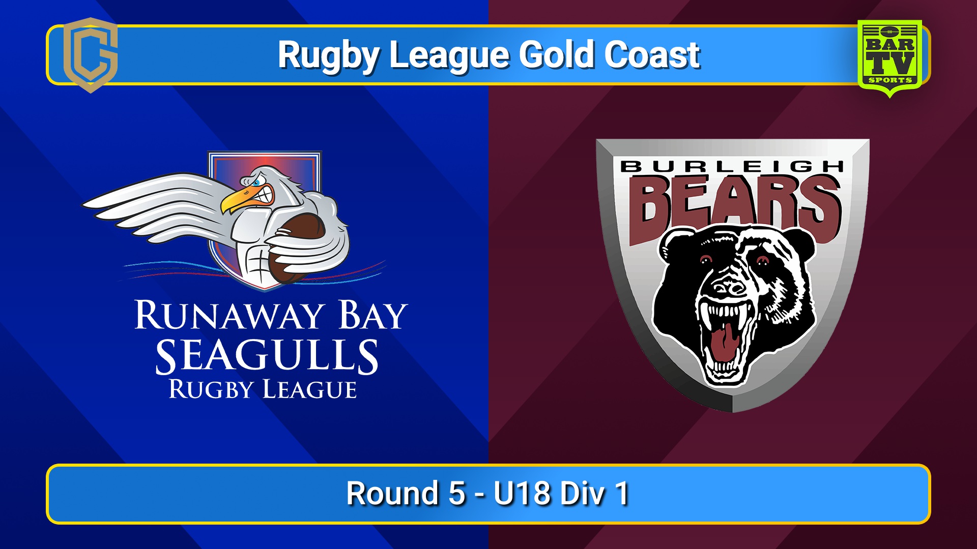250517-video-Gold Coast Round 5 - U18 Div 1 - Runaway Bay Seagulls v Burleigh Slate Image