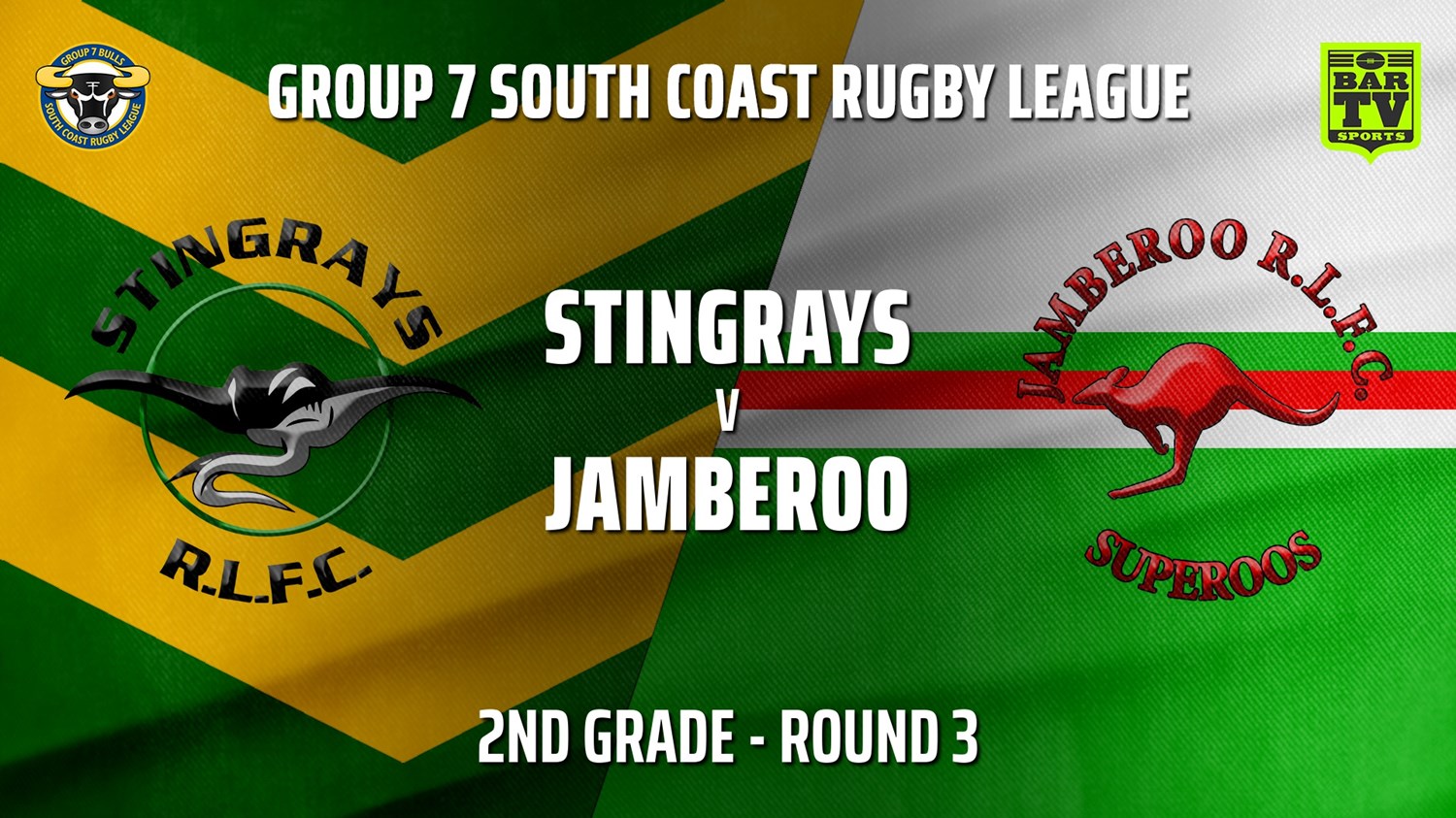 210502-Group 7 RL Round 3 - 2nd Grade - Stingrays of Shellharbour v Jamberoo Slate Image