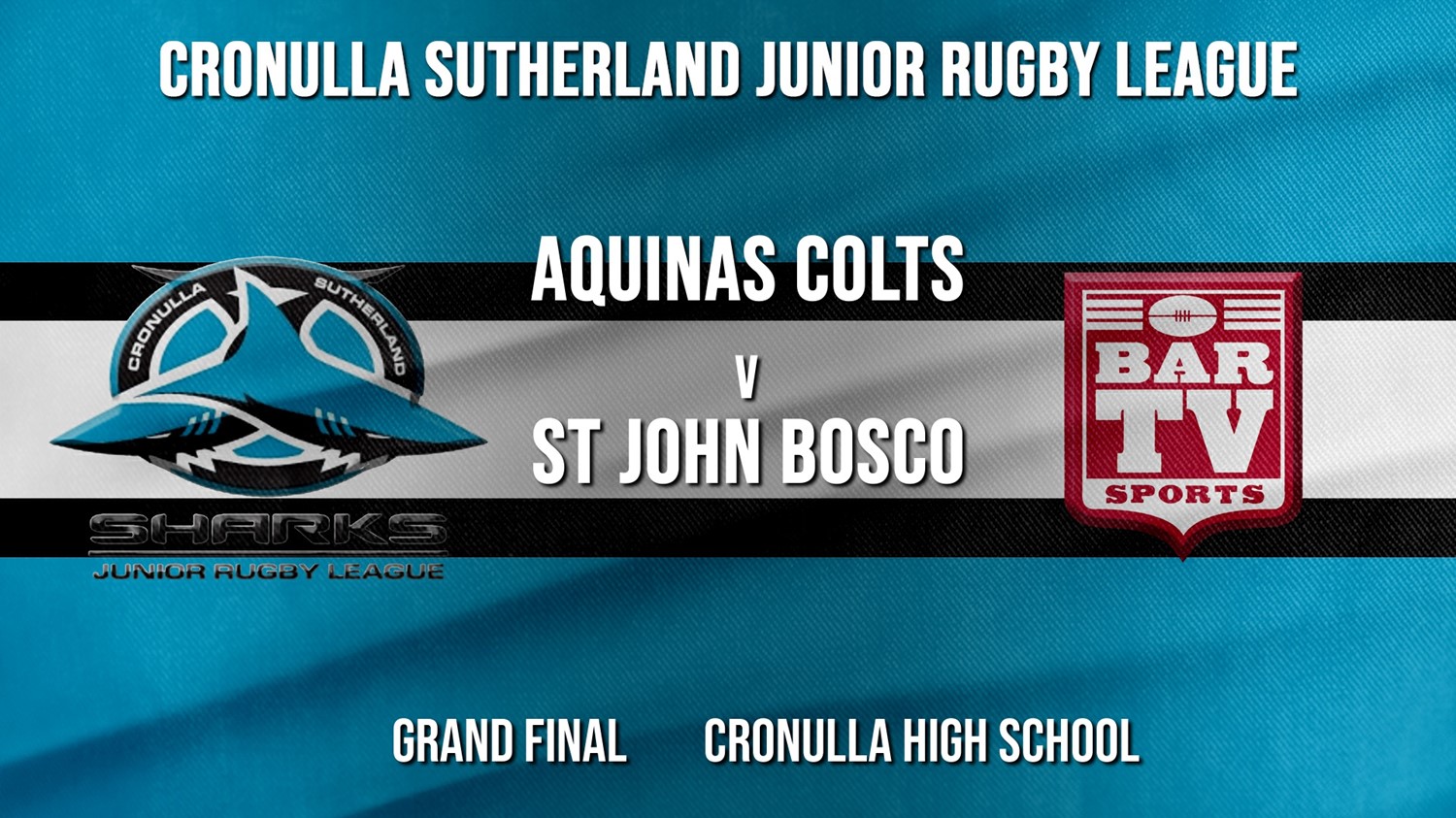 Cronulla JRL Grand Final - Blue Tag U/10s - Aquinas Colts v St John Bosco Slate Image