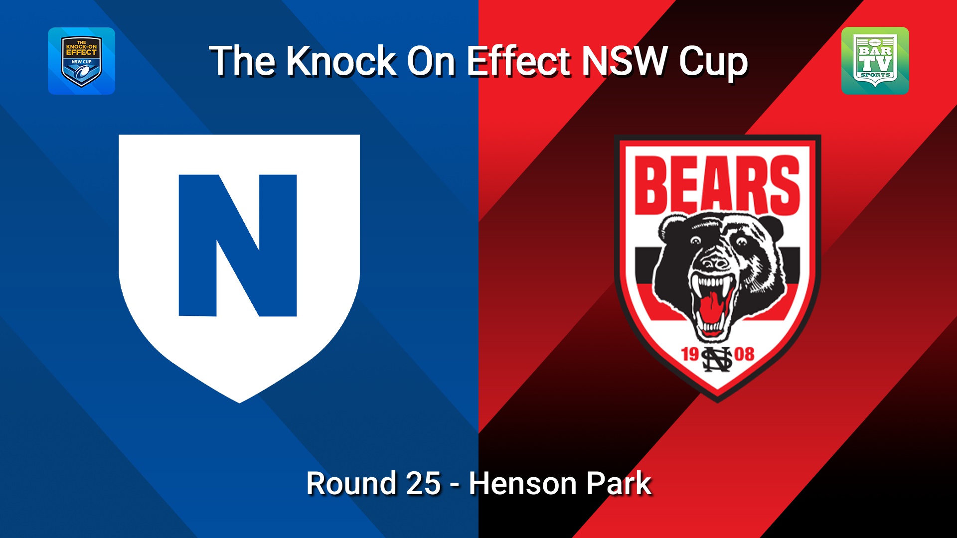 260822-video-The Knock-On Effect NSW Cup Round 25 - Newtown Jets v North Sydney Bears Slate Image