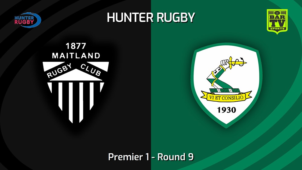 230617-Hunter Rugby Round 9 - Premier 1 - Maitland v Merewether Carlton Slate Image