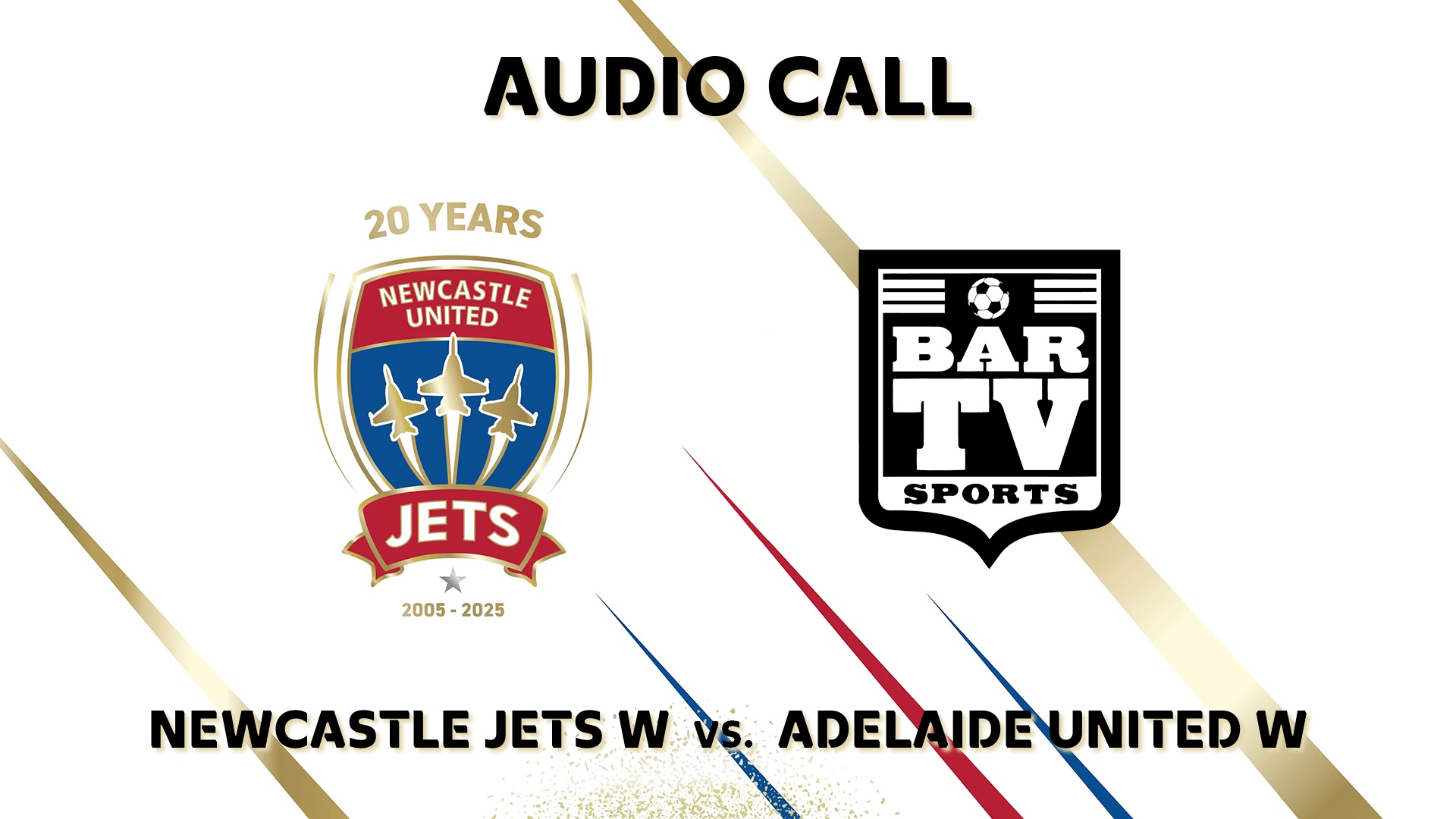 260121-video-Newcastle Jets Audio Call Round 10 - Newcastle Jets W v Adelaide United W Slate Image