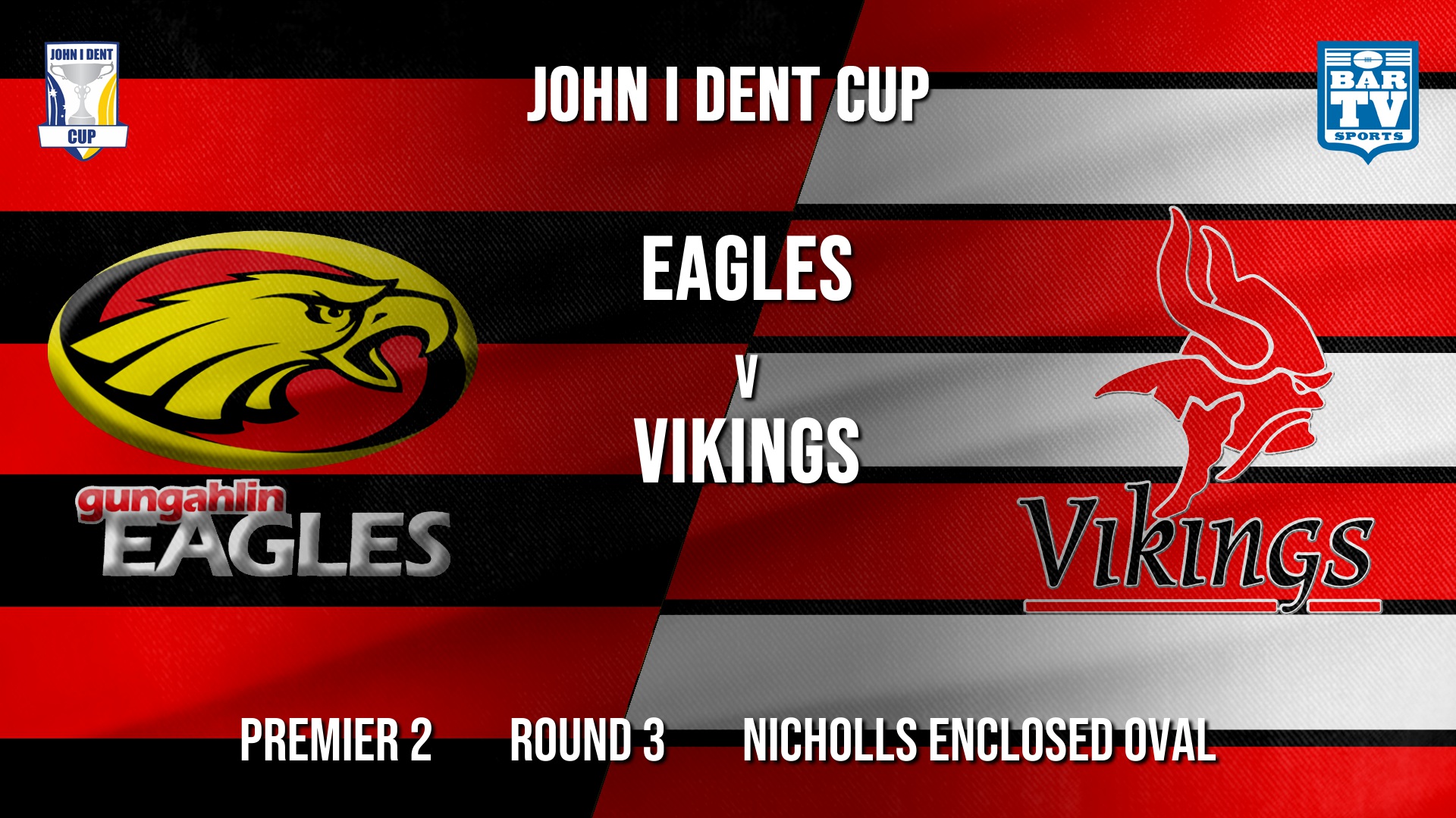 John I Dent Round 3 - Premier 2 - Gungahlin Eagles v Tuggeranong Vikings Slate Image