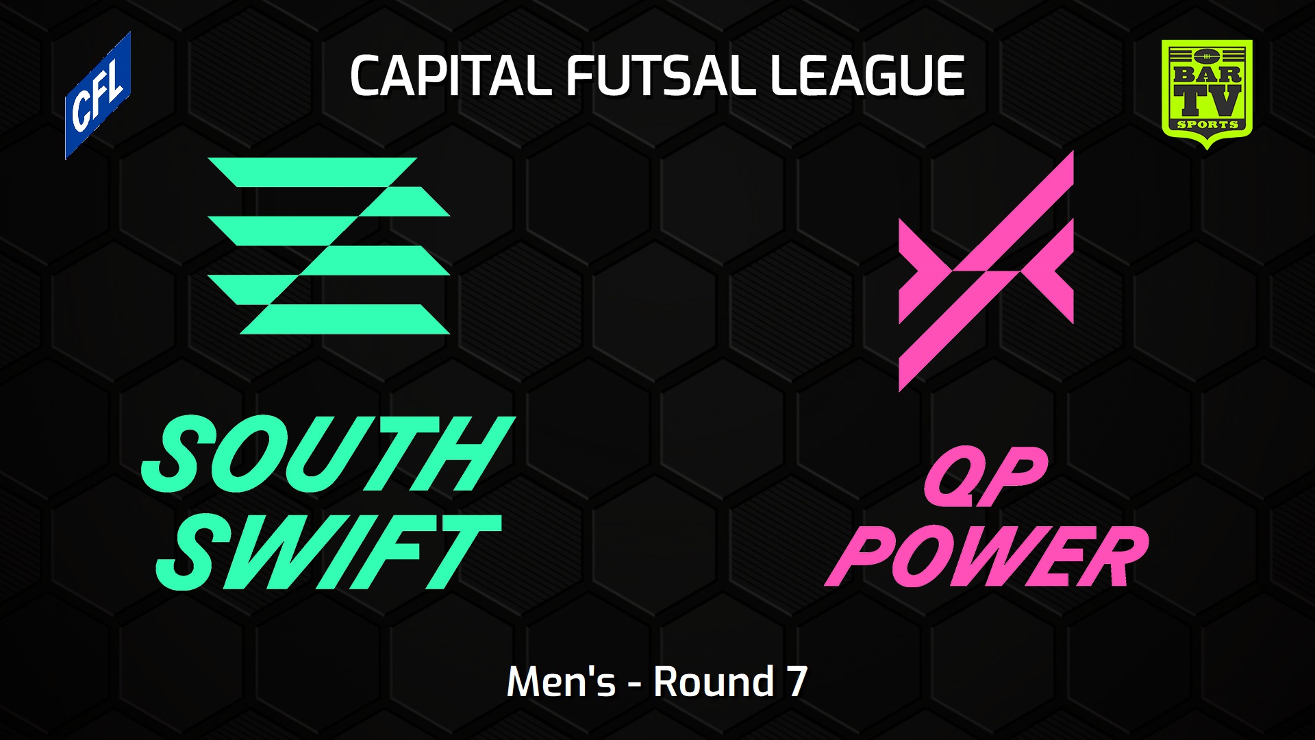221210-Capital Football Futsal Round 7 - Men's - South Canberra Swift v Queanbeyan-Palerang Power Slate Image