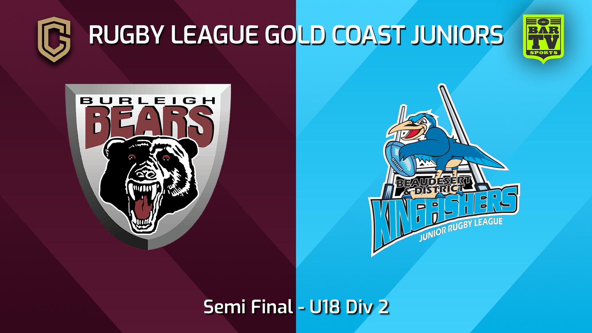 250823-video-Rugby League Gold Coast Juniors Semi Final - U18 Div 2 - Burleigh Bears Juniors v Beaudesert Kingfishers Slate Image