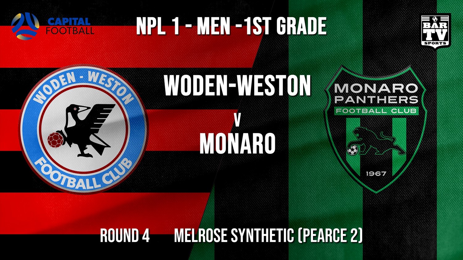 NPL - CAPITAL Round 4 - Woden-Weston FC v Monaro Panthers FC Minigame Slate Image