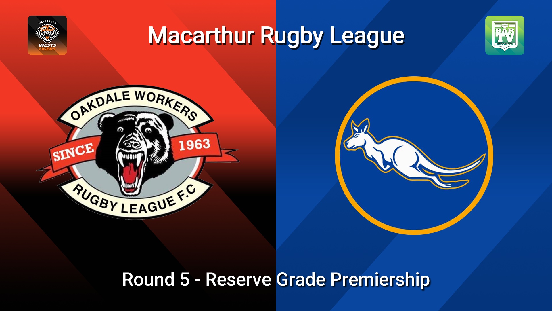 260517-video-Macarthur RL Round 5 - Reserve Grade Premiership - Oakdale Workers Bears v Campbelltown City Kangaroos Slate Image