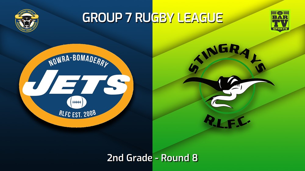 230521-South Coast Round 8 - 2nd Grade - Nowra-Bomaderry Jets v Stingrays of Shellharbour Slate Image