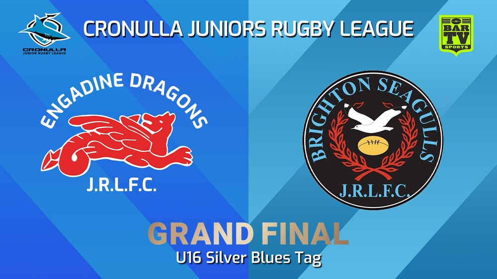 240901-video-Cronulla Juniors Grand Final - U16 Silver Blues Tag - Engadine Dragons v Brighton Seagulls Slate Image