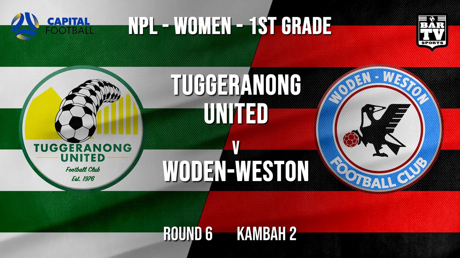 NPLW - Capital Round 6 - Tuggeranong United FC (women) v Woden-Weston FC (women) Minigame Slate Image