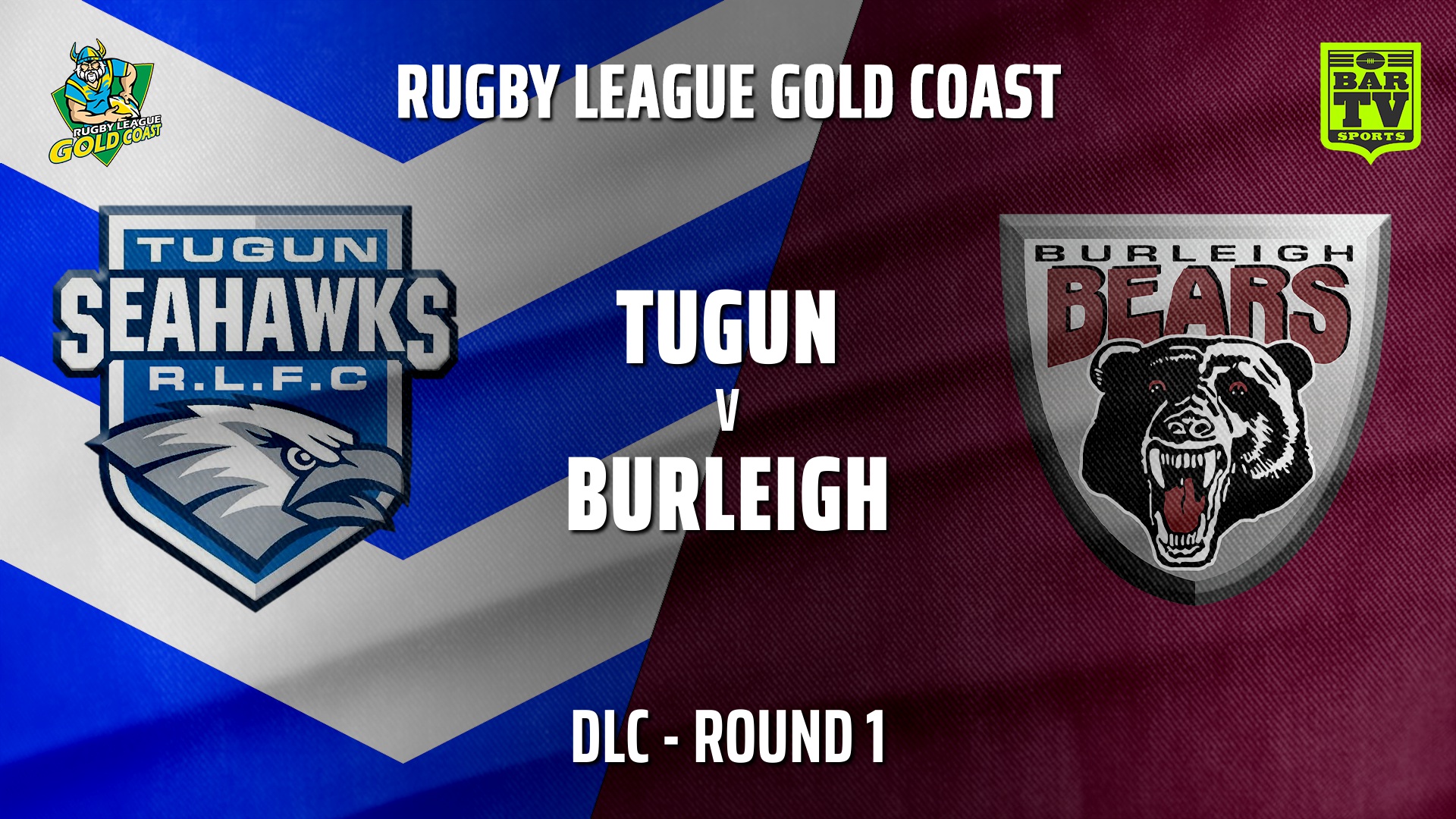 210508-RLGC Round 1 - DLC - Tugun Seahawks v Burleigh Bears Slate Image