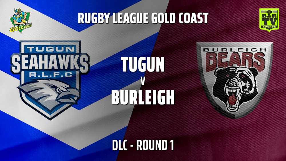 210508-RLGC Round 1 - DLC - Tugun Seahawks v Burleigh Bears Slate Image