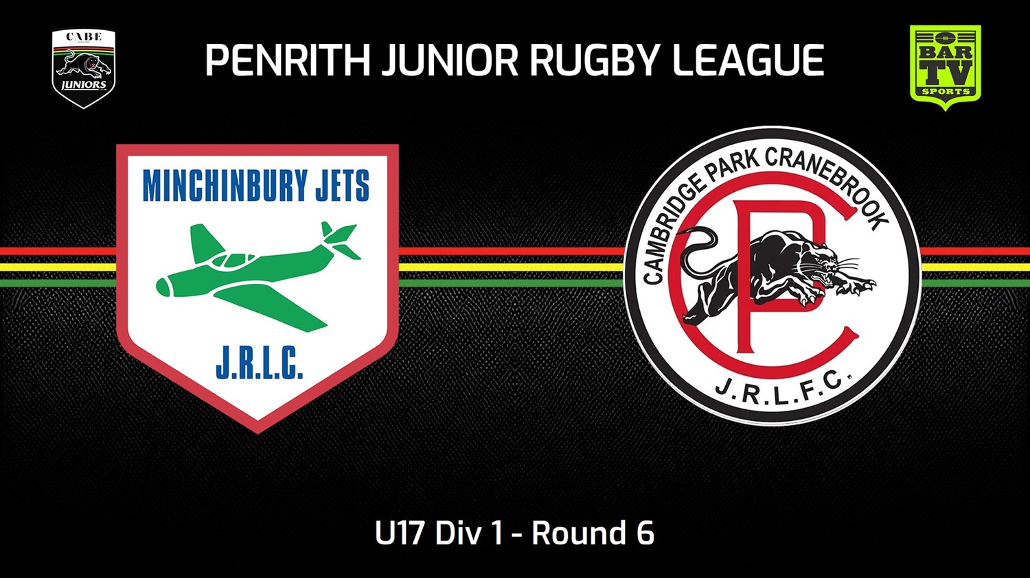 240519-video-Penrith & District Junior Rugby League Round 6 - U17 Div 1 - Minchinbury v Cambridge Park Slate Image
