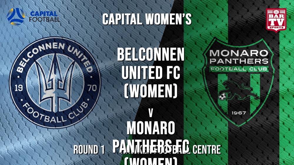 NPL Women - Capital Round 1 - Belconnen United FC (women) v Monaro Panthers FC (women) Minigame Slate Image