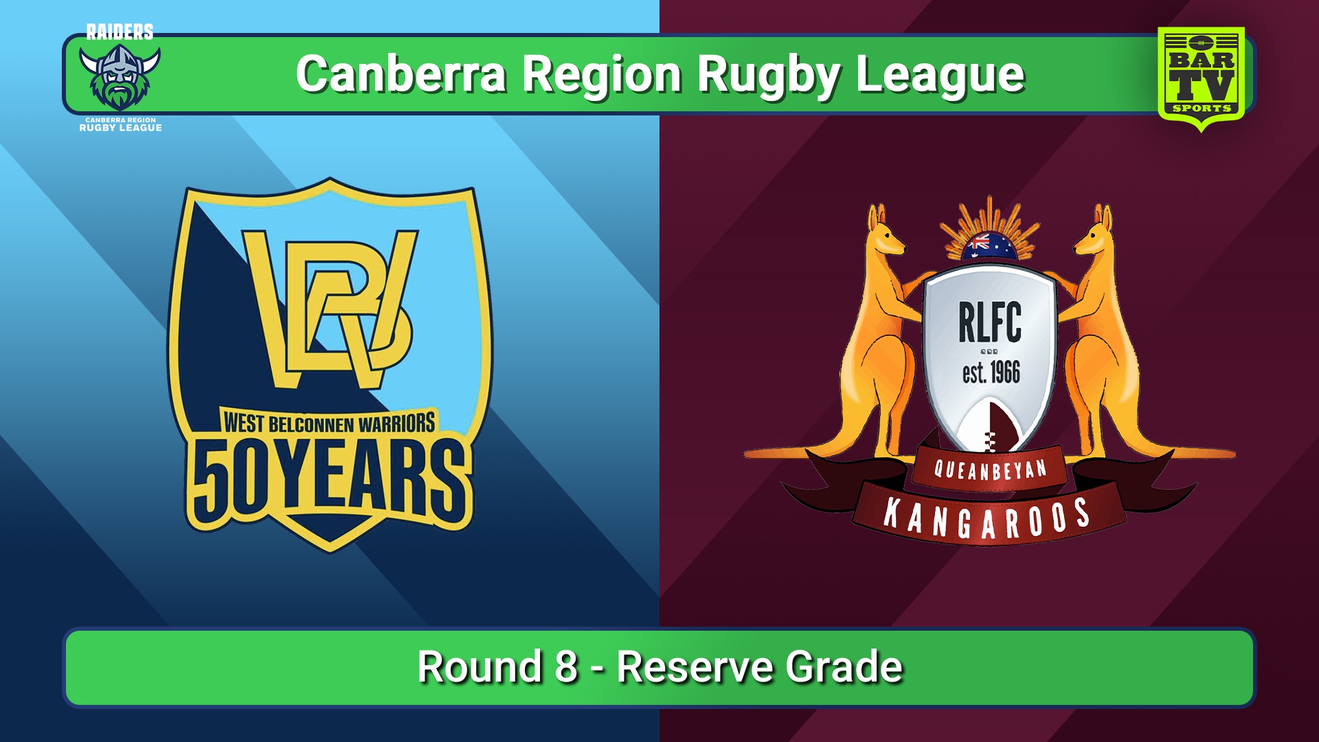 250601-video-Canberra Round 8 - Reserve Grade - West Belconnen Warriors v Queanbeyan Kangaroos Minigame Slate Image
