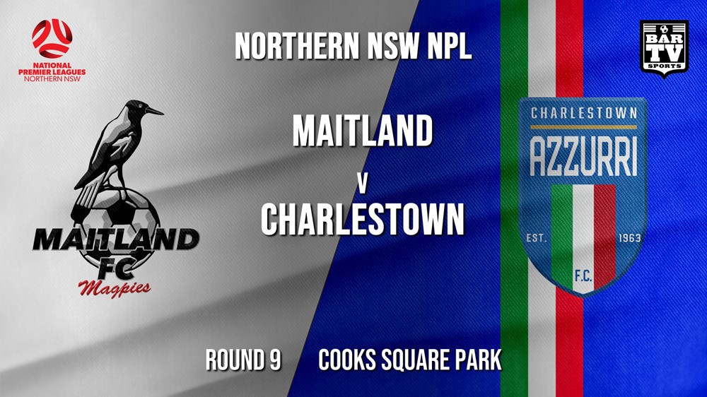 NPL - NNSW Round 9 - Maitland FC v Charlestown Azzurri Slate Image