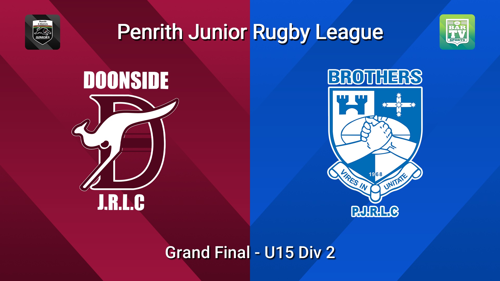 260905-video-Penrith & District Junior Rugby League Grand Final - U15 Div 2 - Doonside v Brothers Slate Image