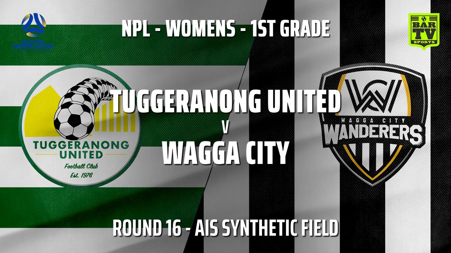 MINI GAME: Capital Womens Round 16 - Tuggeranong United FC (women) v Wagga City Wanderers FC (women) Slate Image