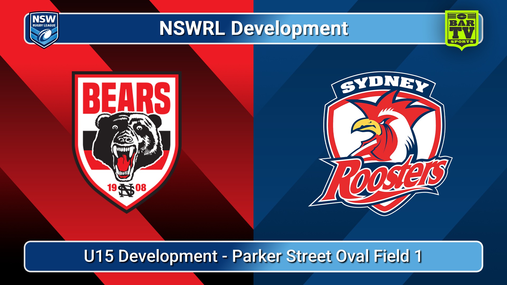 260716-video-NSWRL Development Game 33 - U15 Development - North Sydney Bears v Sydney Roosters Slate Image