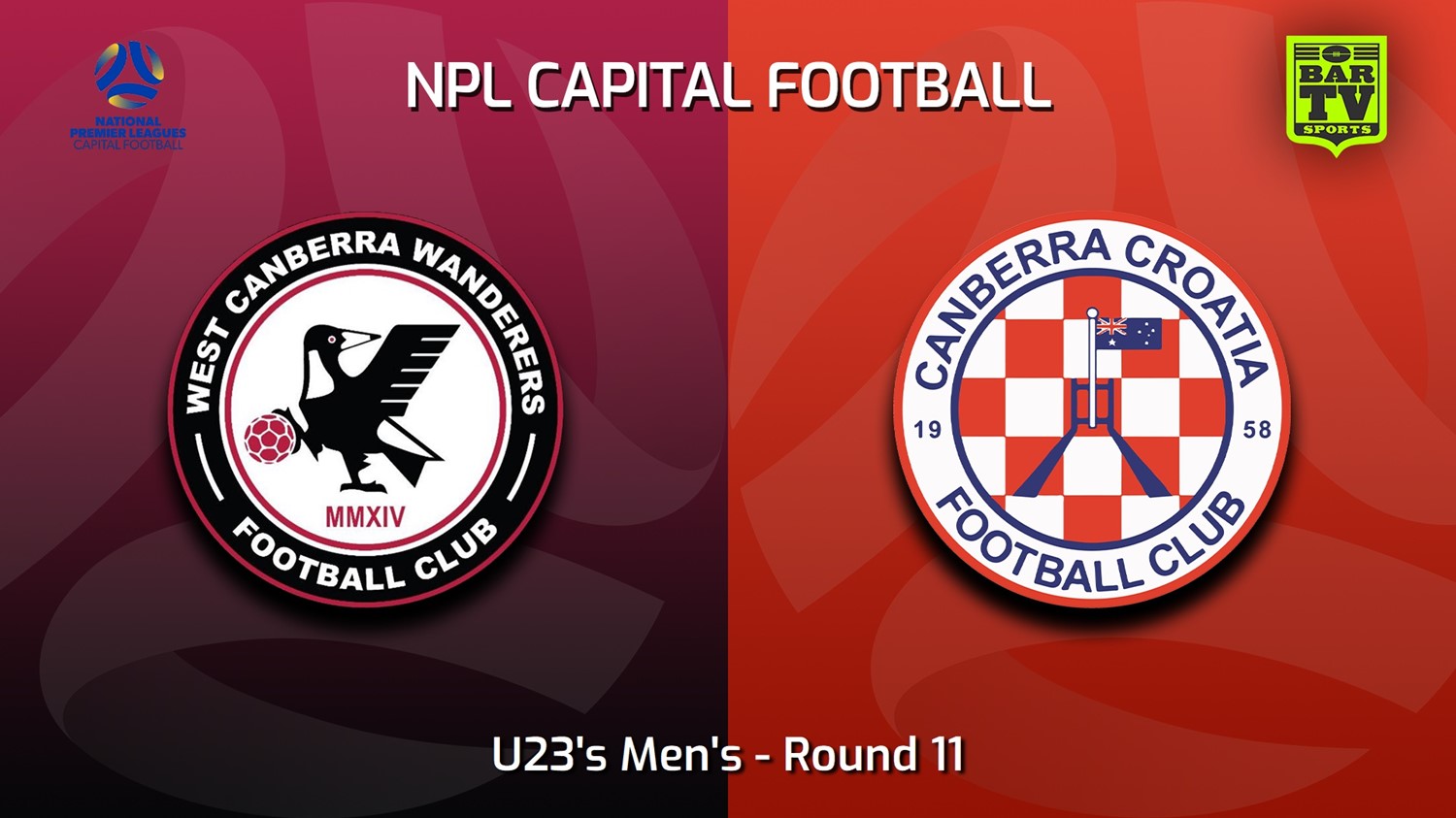230617-Capital NPL U23 Round 11 - West Canberra Wanderers U23s v Canberra Croatia FC U23 Slate Image
