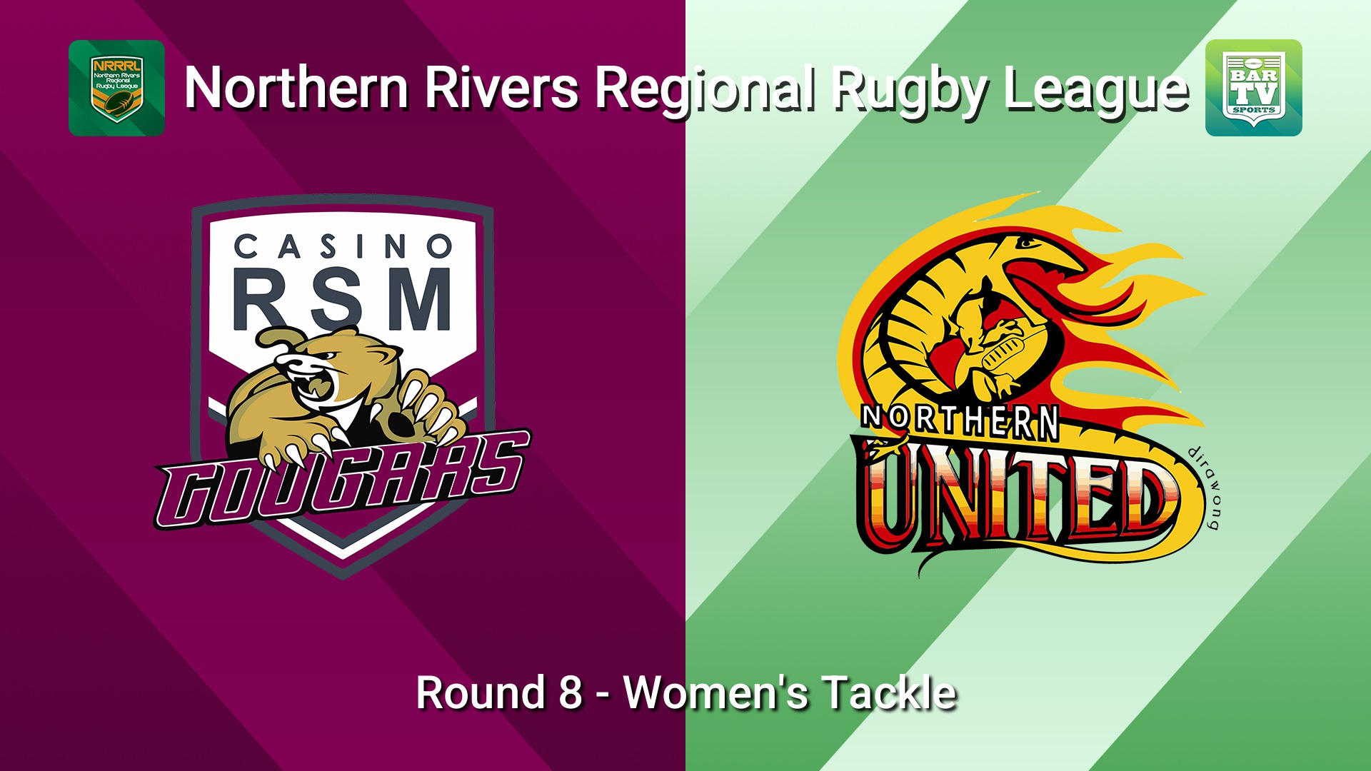 260614-video-Northern Rivers Round 8 - Women's Tackle - Casino RSM Cougars v Northern Slate Image