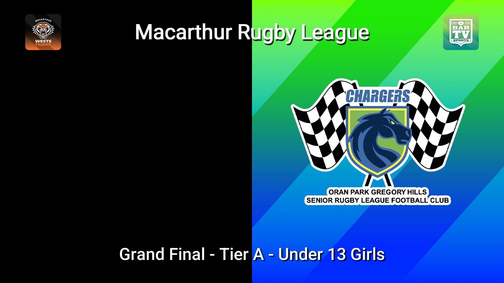 260905-video-Macarthur RL Grand Final - Tier A - Under 13 Girls - ESA Magpies v Oran Park Chargers Slate Image