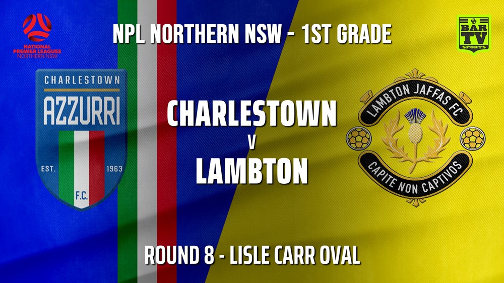 210523-NPL - NNSW Round 8 - Charlestown Azzurri v Lambton Jaffas FC Slate Image