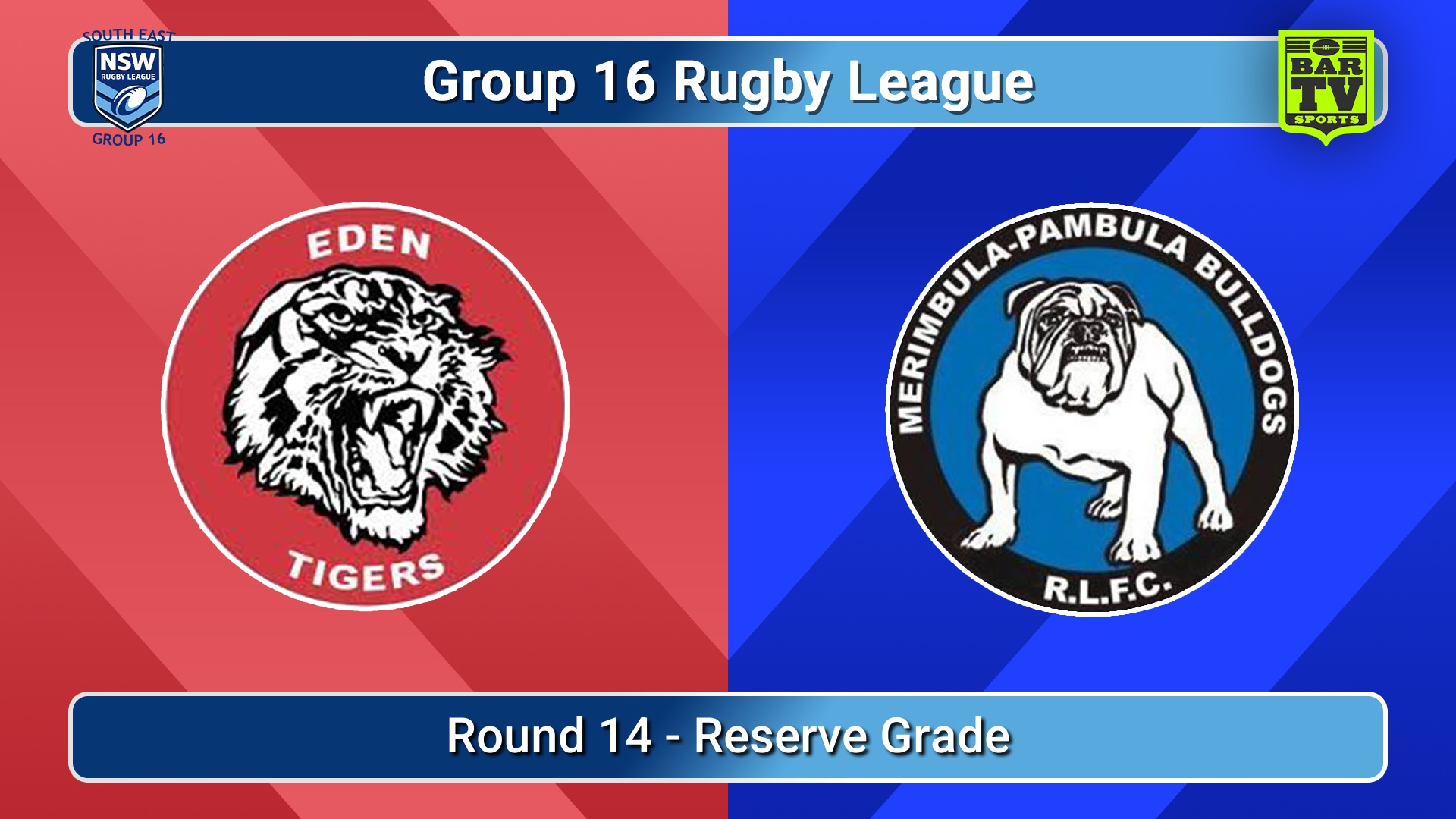 260808-video-Group 16 Rugby League  Round 14 - Reserve Grade - Eden Tigers v Merimbula-Pambula Bulldogs Slate Image