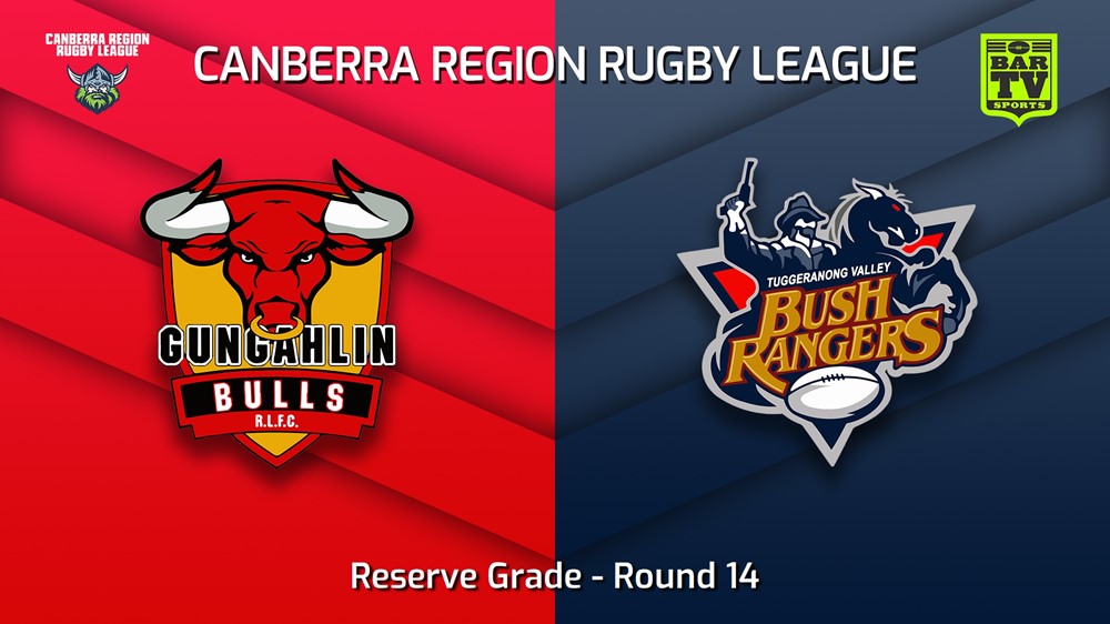 230722-Canberra Round 14 - Reserve Grade - Gungahlin Bulls v Tuggeranong Bushrangers Slate Image