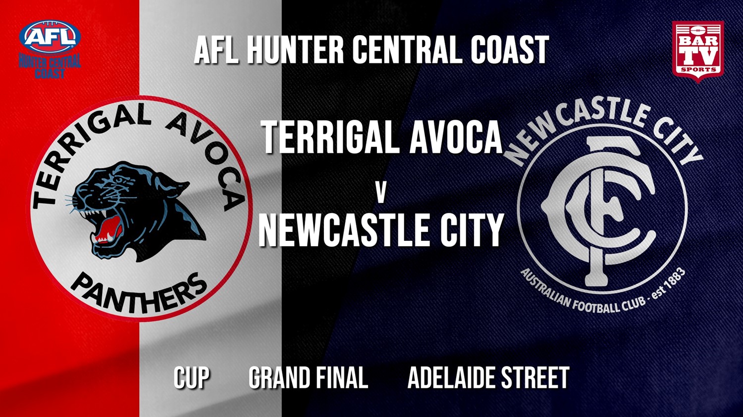 AFL HCC Grand Final - Cup - Terrigal Avoca Panthers v Newcastle City  (1) Minigame Slate Image