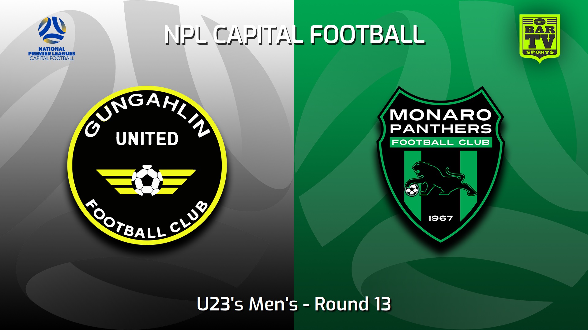 230709-Capital NPL U23 Round 13 - Gungahlin United U23 v Monaro Panthers U23 Slate Image