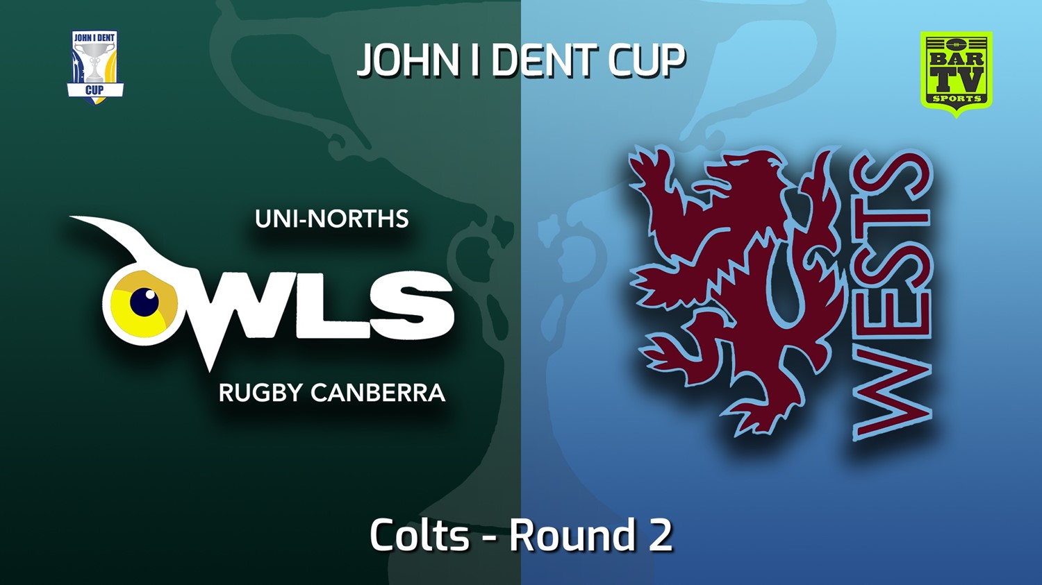 220430-John I Dent (ACT) Round 2 - Colts - UNI-Norths v Wests Lions Slate Image