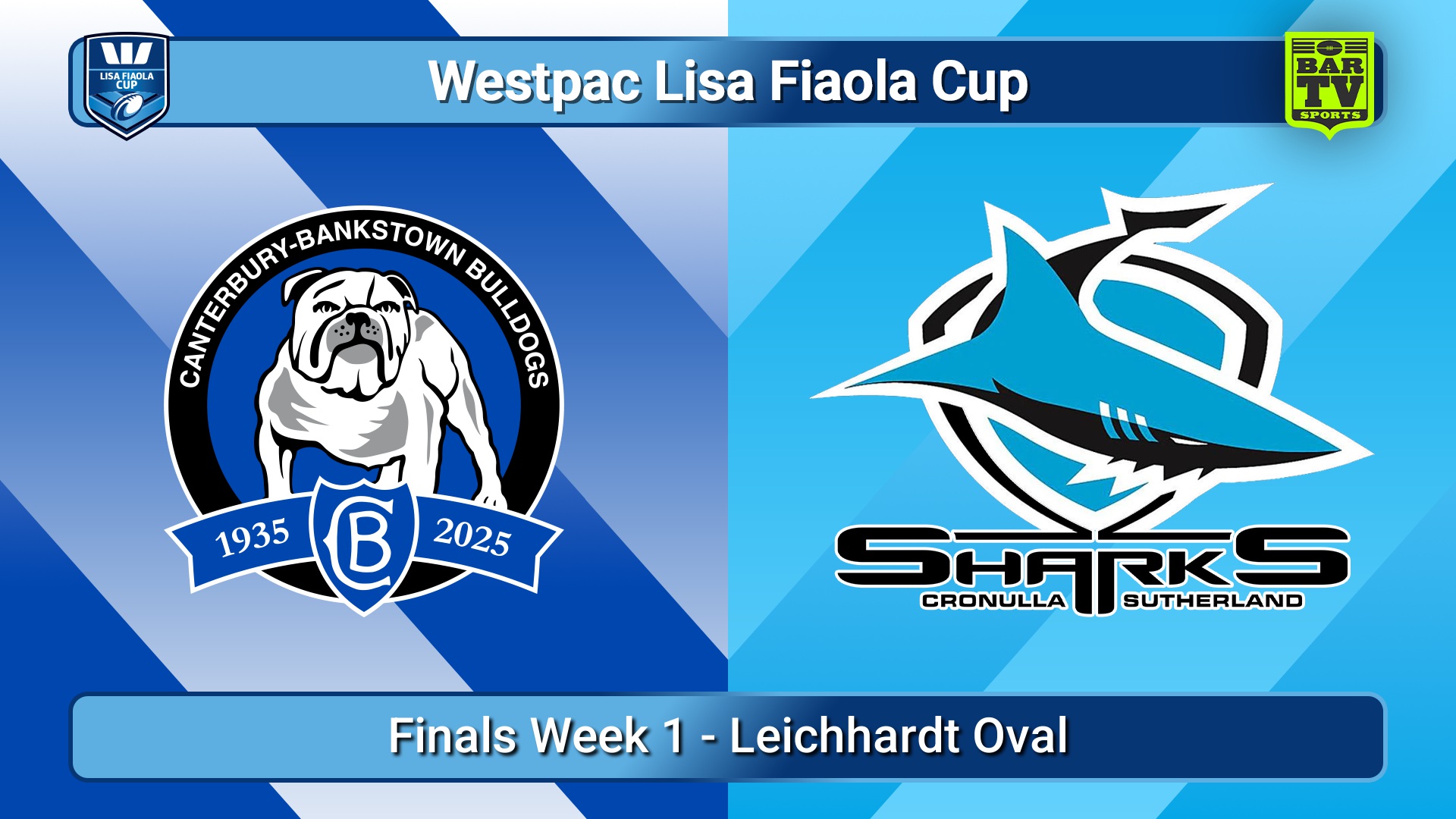 250412-video-Westpac Lisa Fiaola Cup (Metropolitan) Finals Week 1 - Canterbury-Bankstown Bulldogs v Cronulla-Sutherland Sharks Slate Image