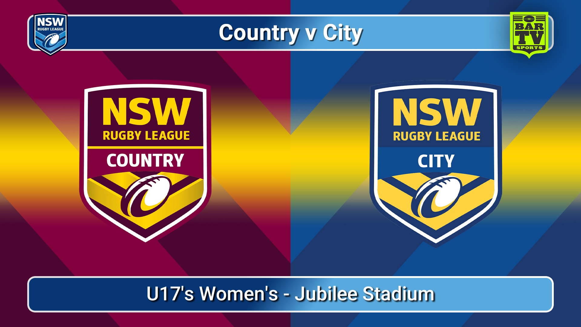 250518-video-NSWRL Country v City Country v City Under 17's Women's - Under 17's Women's - NSWRL Country v NSWRL City Slate Image