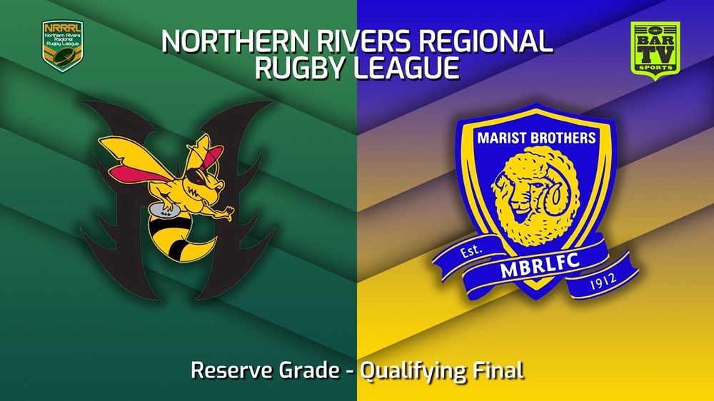MINI GAME: Northern Rivers Qualifying Final - Reserve Grade - Cudgen Hornets v Lismore Marist Brothers Slate Image