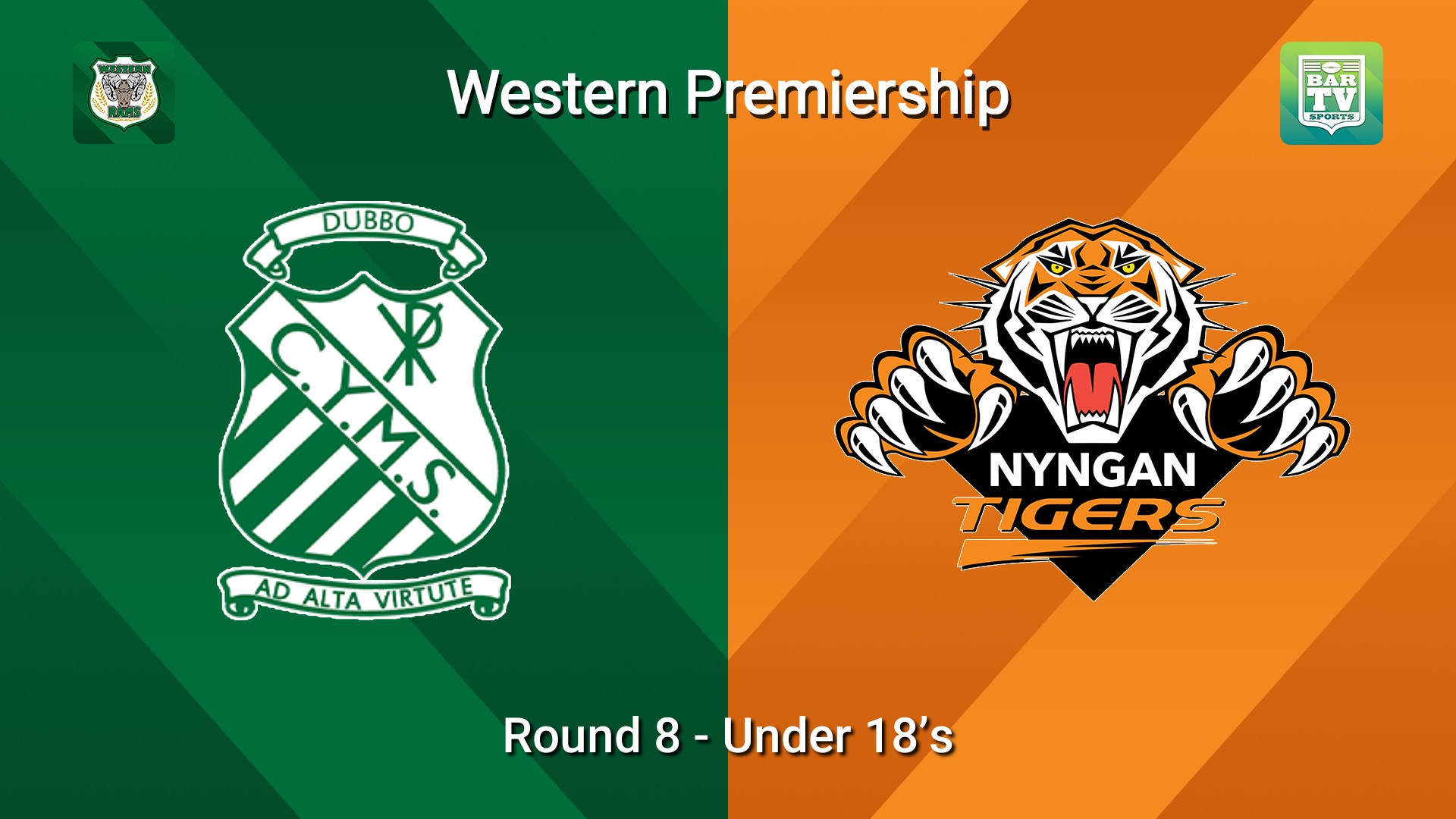 260614-video-Western Premiership Round 8 - Under 18’s - Dubbo CYMS v Nyngan Tigers Slate Image