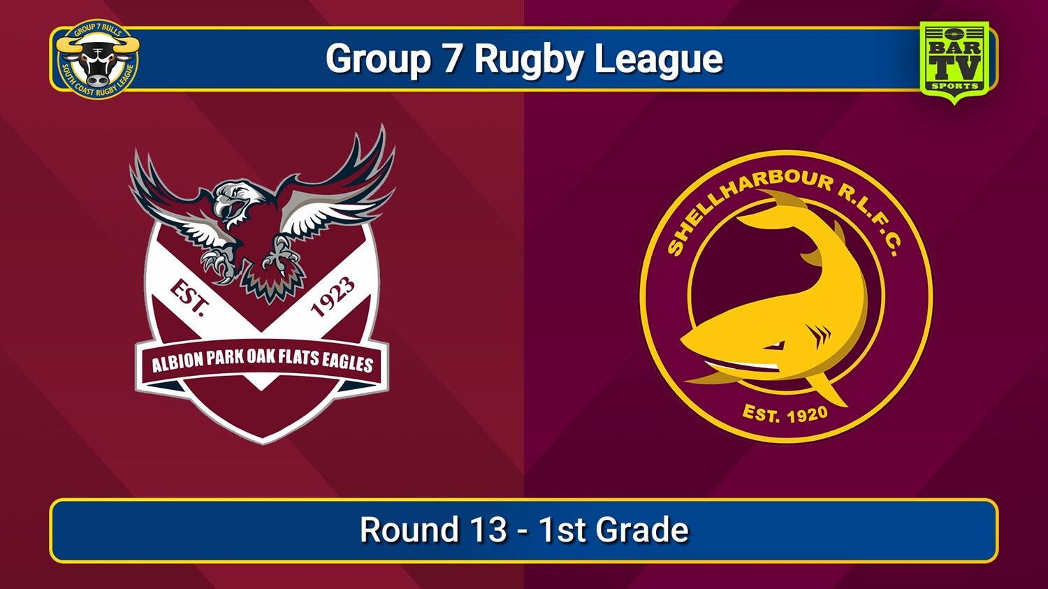 250720-video-South Coast Round 13 - 1st Grade - Albion Park Oak Flats v Shellharbour Sharks Slate Image
