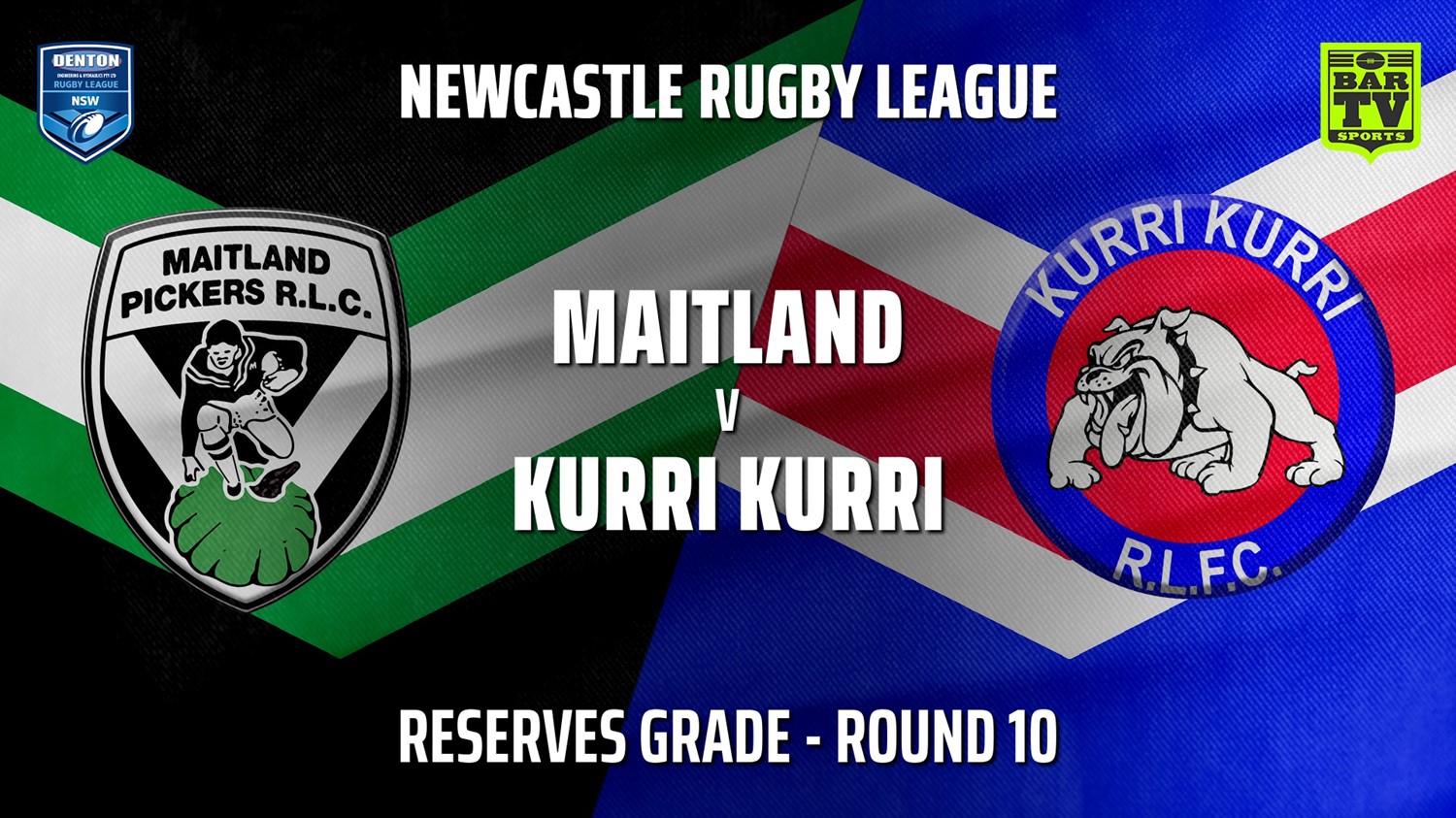 210605-Newcastle Rugby League Round 10 - Reserves Grade - Maitland Pickers v Kurri Kurri Bulldogs Slate Image