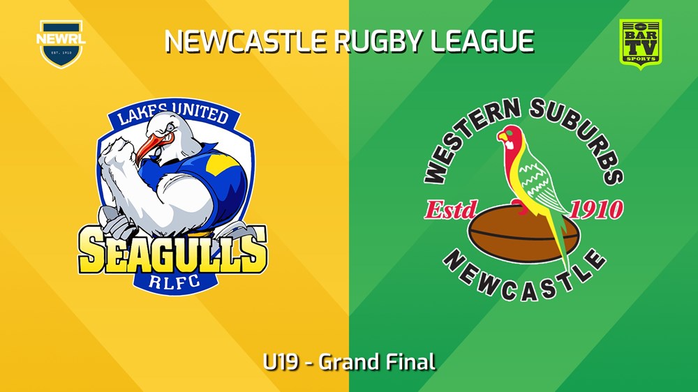 240929-video-Newcastle RL Grand Final - U19 - Lakes United Seagulls v Western Suburbs Rosellas Slate Image