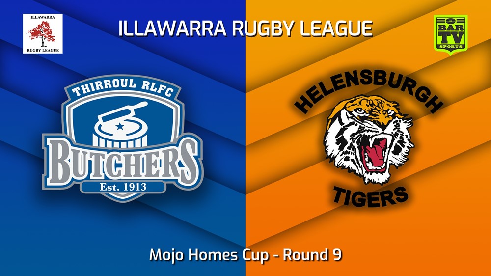 220702-Illawarra Round 9 - Mojo Homes Cup - Thirroul Butchers v Helensburgh Tigers Slate Image