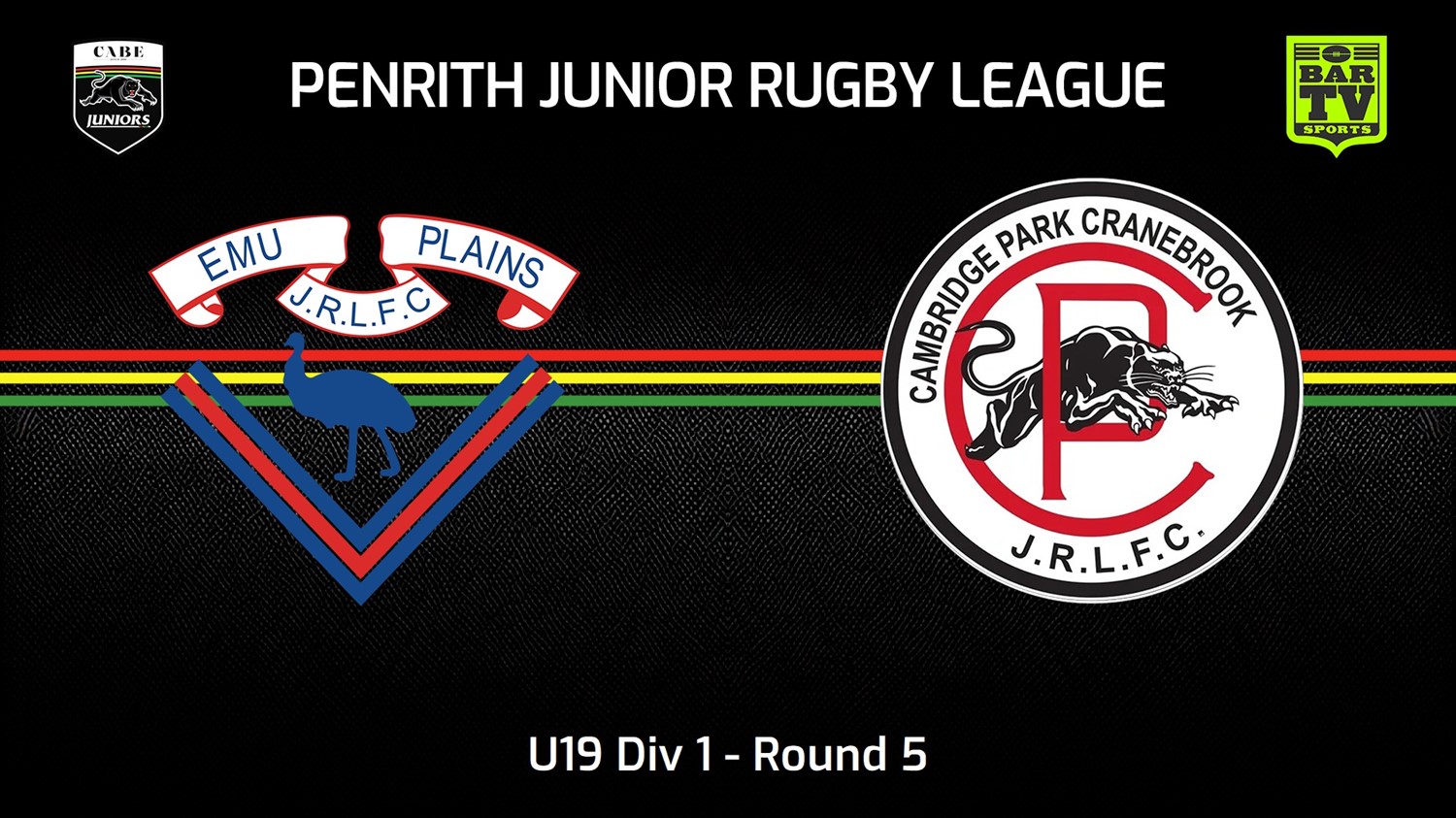 240511-video-Penrith & District Junior Rugby League Round 5 - U19 Div 1 - Emu Plains RLFC v Cambridge Park Slate Image
